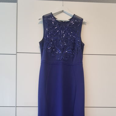 Abendkleid dunkelblau