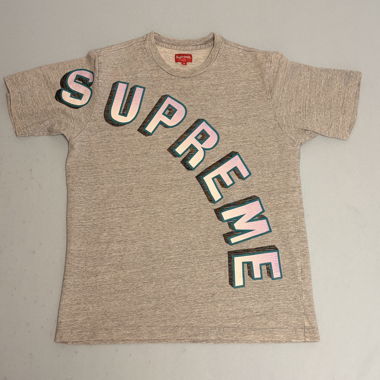 T-shirt Supreme grigio