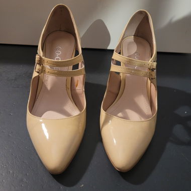 GO-CCE Mary-Jane-Pumps mit Absatz creme-beige