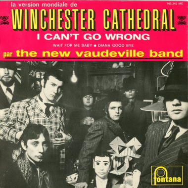 EP - THE NEW VAUDEVILLE BAND Winchester Cathedral