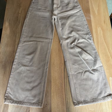 Jeans da donna beige