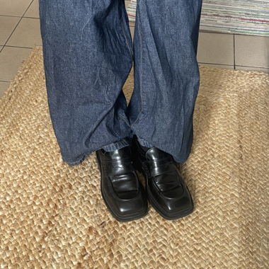 Black COS Loafers