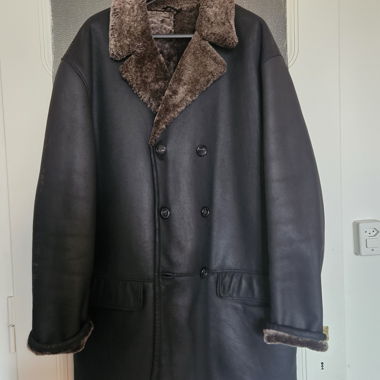 HUGO BOSS cappotto in pelle di agnello taglia 38