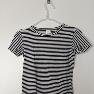 Gestreiftes t-shirt