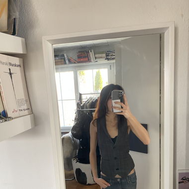 grey waist coat