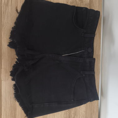 Short in denim nero GUESS
