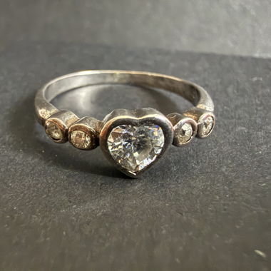 Bague en argent 925, taille 55