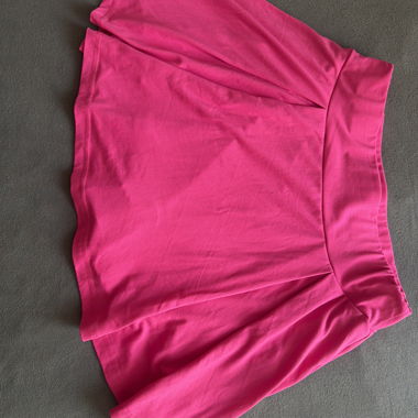 Jupe rose avec short intégré