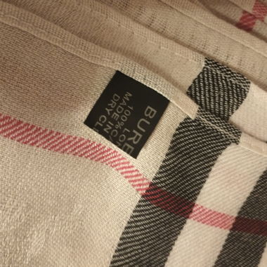 Classic Burberry Scarf