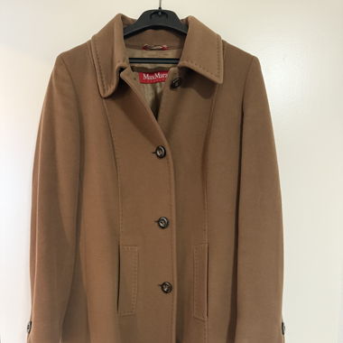 MaxMara Studio Mantel Gr. 38 S beige Wintermantel