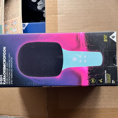 Homday Party 3-in-1 Bluetooth Karaoke Microphone