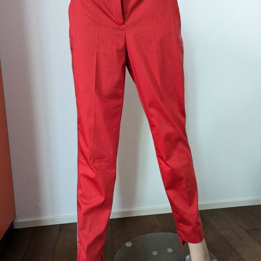 Pantaloni con striscia di rifinitura argentata di c'est Paris