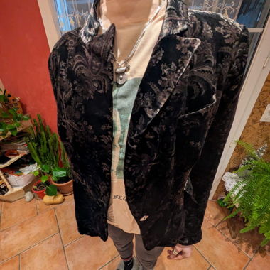Blazer in velluto