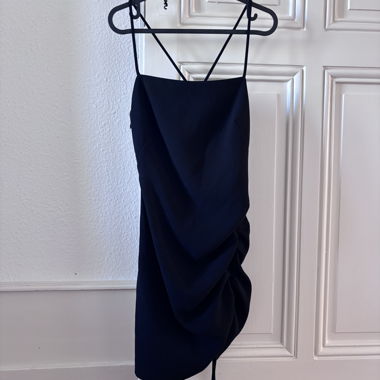 Robe Zara noire a bretelles XS