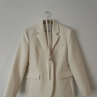 Weisser Blazer