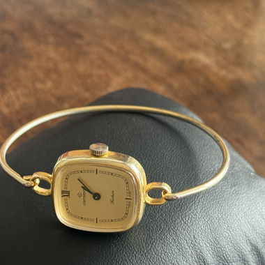 Extravagante Spangen Uhr aus den 70er 