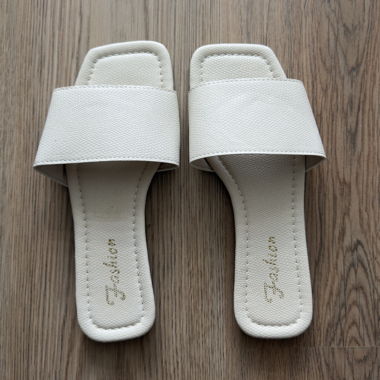 Mocassini beige da donna