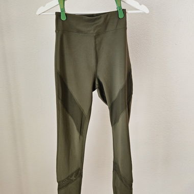Leggings de sport vert olive
