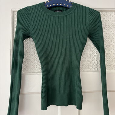 Green Knit Sweater