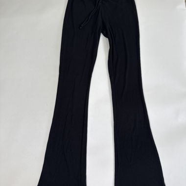 Pantalon évasé noir