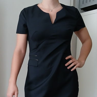 Robe bleu marine 