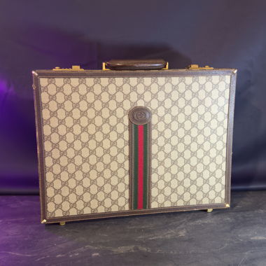 Gucci 24h Dokumententasche aus den 80er Jahren