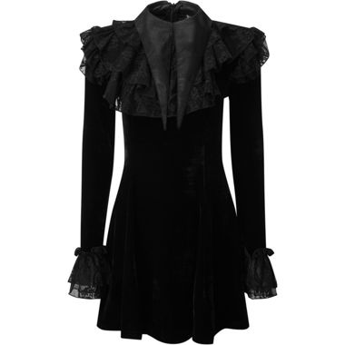 Robe en velours Killstar Zoe Shift S