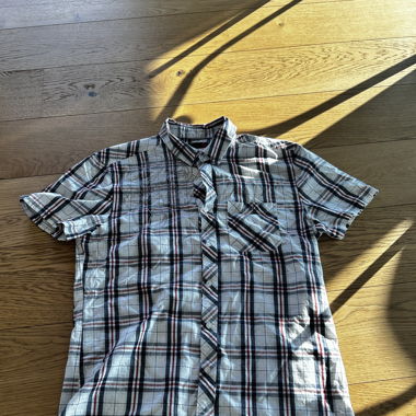 vintage button up shirt embroidered 