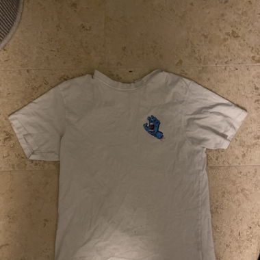 Weisses T-Shirt mit Print