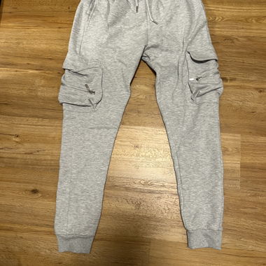 grey cargo jogginghose - size M