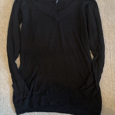 Black Thin Sweater