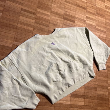 Sweat-shirt Adidas crème Gr Xs