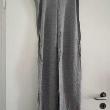 Grey loose track pants