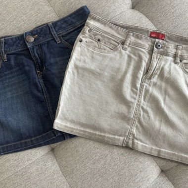 Jeansrock Set Gr.38