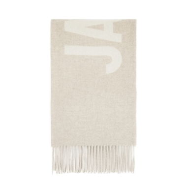 Echarpe Jacquemus beige 