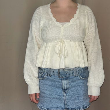 cute, knitted blouse🪽