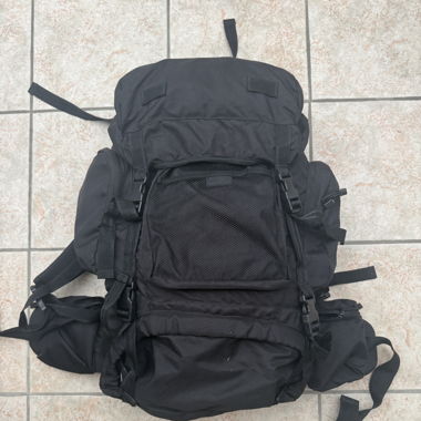 Zaino trekking Mil-Tec 55L nero