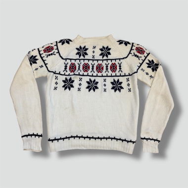 Sweat-shirt tricoté vintage JC Penney