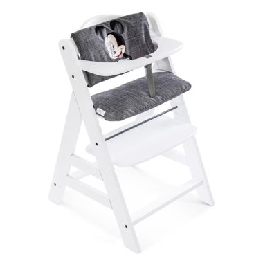 Chaise haute Hauck avec coussin.