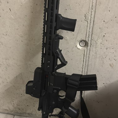 Airsoft Rifle with Carry Strap