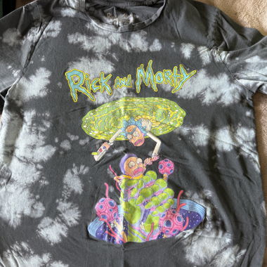 T-shirt Original Rick and Morty Tie-Dye