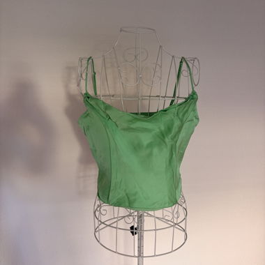 ZARA green top