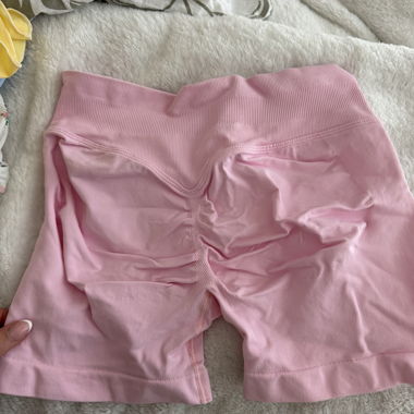 Shorts sportivi rosa