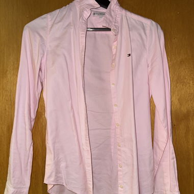 Camicia rosa Tommy Hilfiger donna taglia 2