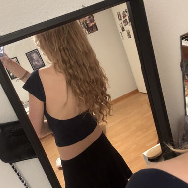 Top senza schiena