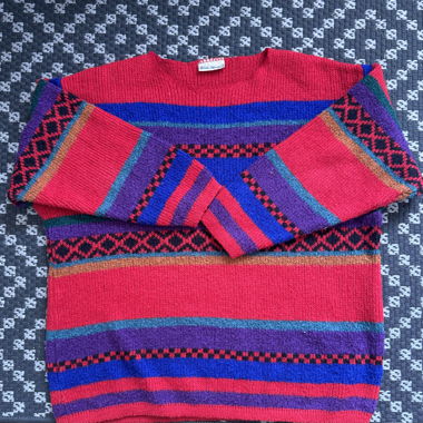 Pull vintage Blue Seven