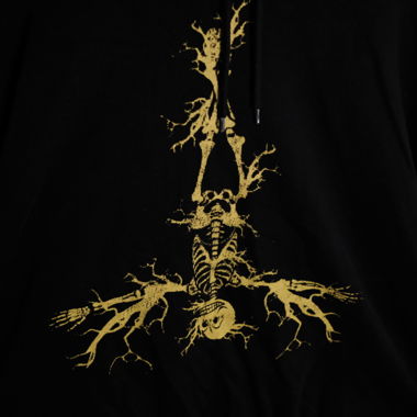 Cheap Monday Skull Cross Hoodie 
