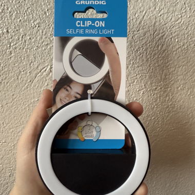 Selfie ring light