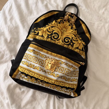 VERSACE Zaino Baroque Gold Medusa