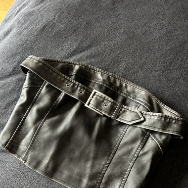 Leder top